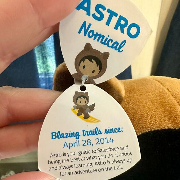 Salesforce Trailblazer ASTRO Nomical Plush - Picture 9 of 9